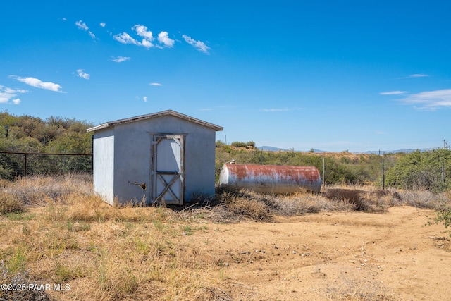 7555 W Wexford Dr, Wilhoit, AZ 86332 - view of shed with heating fuel