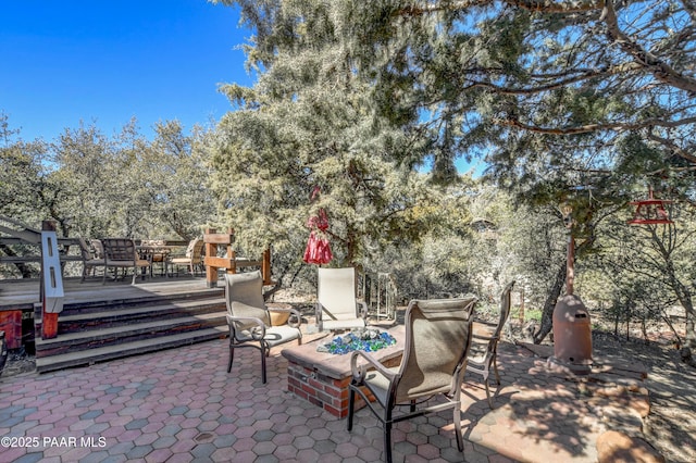 view of patio