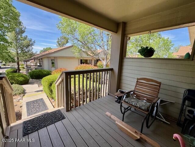 3169 Dome Rock Pl Unit 12A, Prescott, AZ 86301 - view of wooden deck