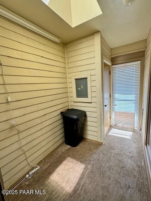 3169 Dome Rock Pl Unit 12A, Prescott, AZ 86301 - hall with a skylight and carpet