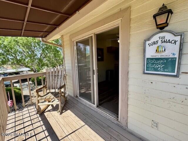 3169 Dome Rock Pl Unit 12A, Prescott, AZ 86301 - view of wooden terrace