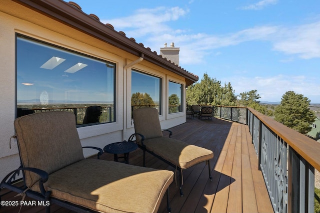2751 Boone Ct, Prescott, AZ 86305 - view of wooden terrace