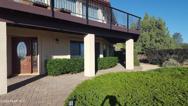 2751 Boone Ct, Prescott, AZ 86305 - view of patio with a balcony
