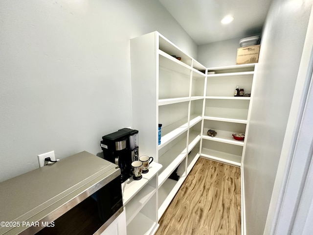 view of pantry