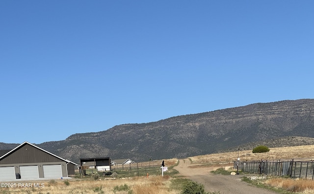 view of mountain backdrop