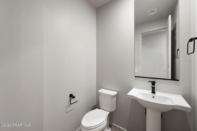 bathroom with toilet