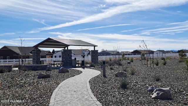 2535 Dillon Blvd, Chino Valley, AZ 86323 - view of yard with a gazebo and a residential view