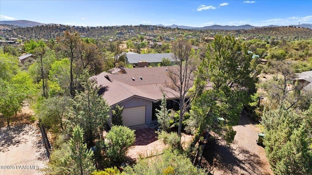 2403 Country Park Dr, Prescott, AZ 86305 - view from above of property with a mountainous background