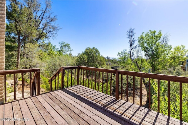 2403 Country Park Dr, Prescott, AZ 86305 - view of wooden terrace