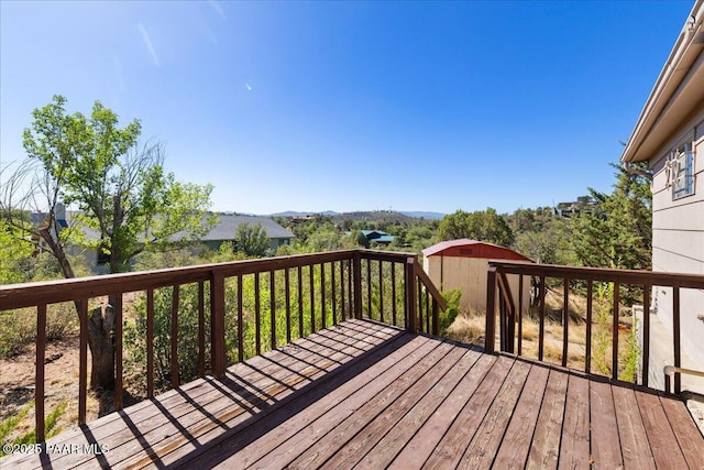2403 Country Park Dr, Prescott, AZ 86305 - view of wooden terrace