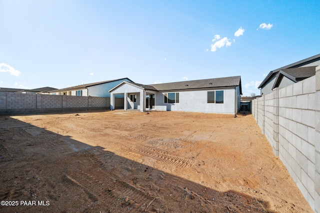 view of rear view of house