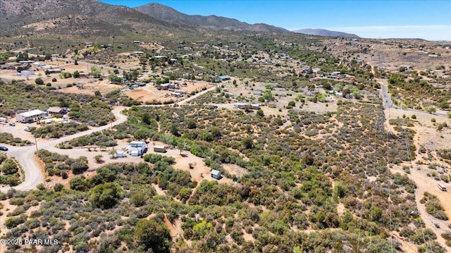1485 S Pima Rd, Dewey-Humboldt, AZ 86327 - drone / aerial view of mountains and a desert landscape