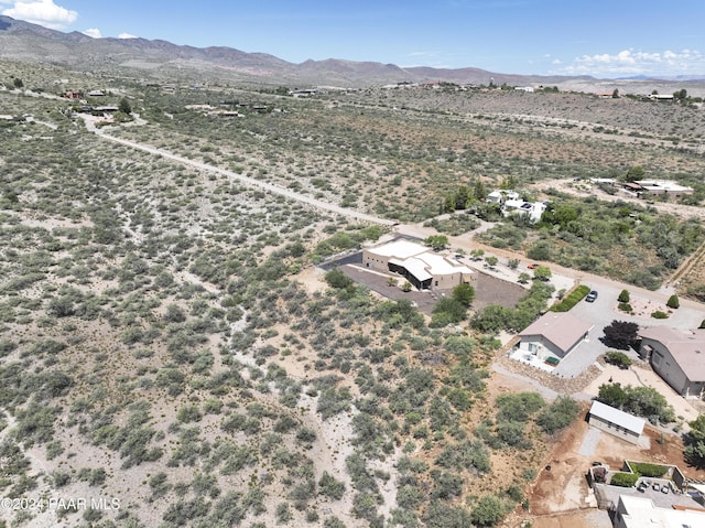 view of rural area featuring mountains