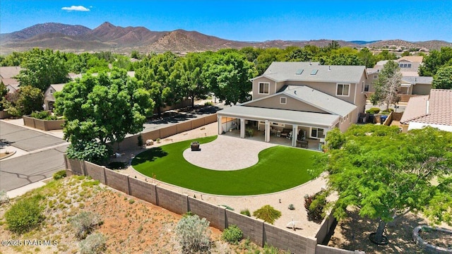 1915 N Bittersweet Way, Prescott Valley, AZ 86314 - aerial view of property and surrounding area with a mountainous background