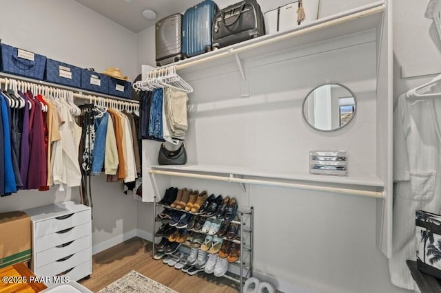 4947 Mclaury Dr, Prescott Valley, AZ 86314 - spacious closet with wood finished floors