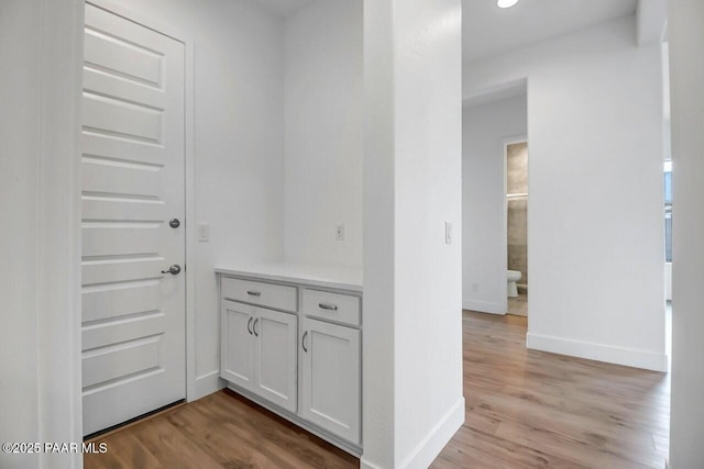 3263 Iron King Cir, Prescott, AZ 86301 - hall featuring light wood-style flooring and baseboards
