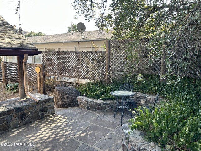 view of patio