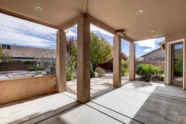 view of patio / terrace