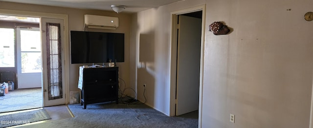 12995 E Main St, Dewey-Humboldt, AZ 86329 - hall featuring a wall mounted AC and carpet
