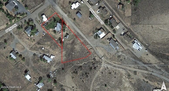 12995 E Main St, Dewey-Humboldt, AZ 86329 - map of property location with property boundaries highlighted