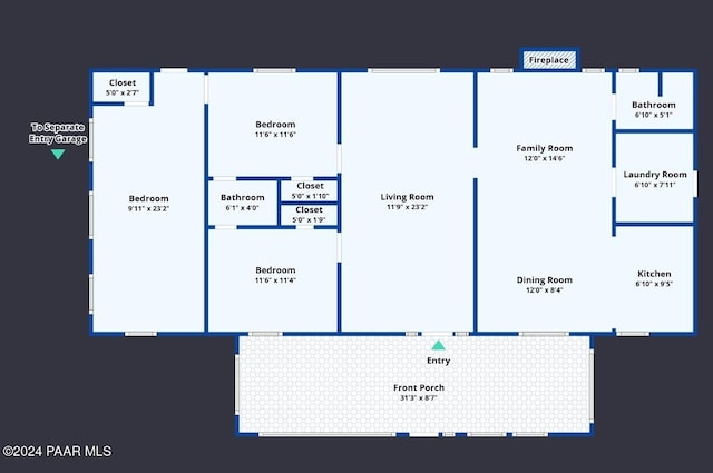 12995 E Main St, Dewey-Humboldt, AZ 86329 - view of property floor plan