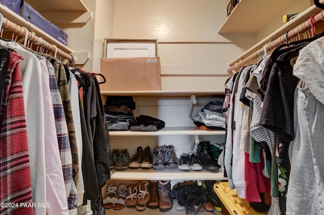 view of spacious closet