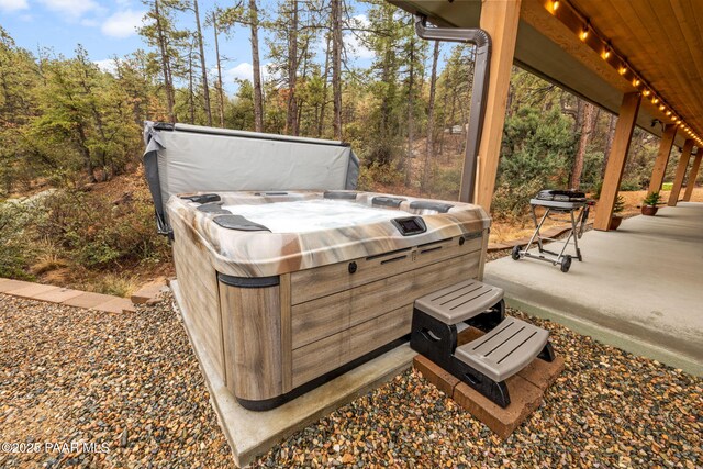 1700 S Sheriffs Posse Trl, Prescott, AZ 86303 - exterior details with a hot tub
