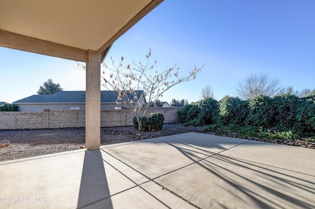 view of patio