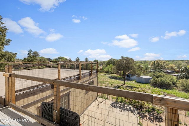 2615 W Red Tail Way, Prescott, AZ 86305 - wooden deck featuring fence