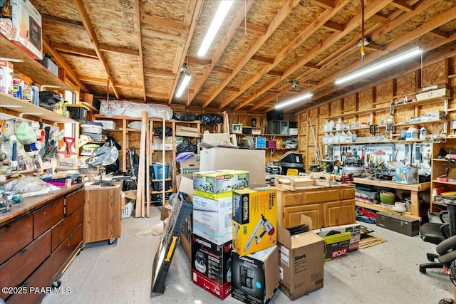 view of storage