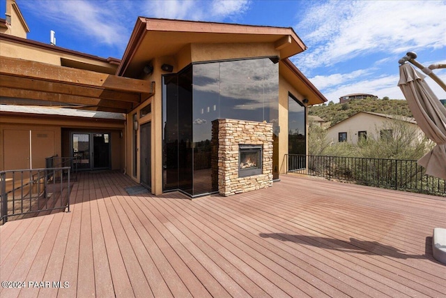 414 N Fitzmaurice Dr, Prescott, AZ 86303 - view of deck