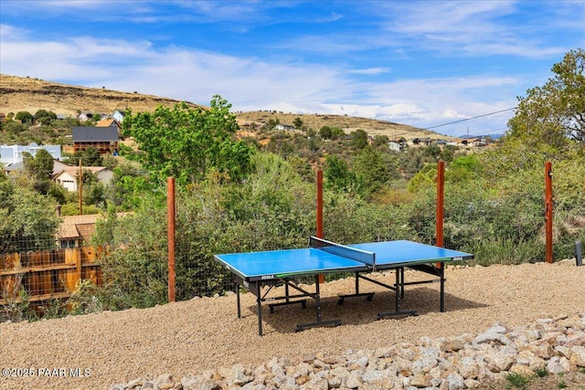 1720 N Topaz Rd, Prescott, AZ 86301 - view of yard featuring a mountain view