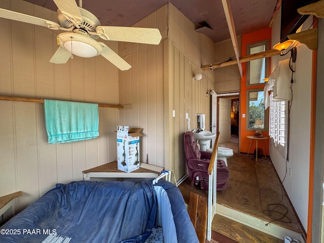 55409 Madre Cir, Seligman, AZ 86337 - bedroom with wood finished floors