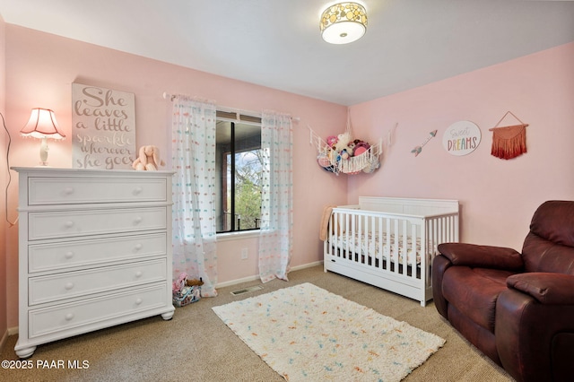 2008 Forest Hills Rd, Prescott, AZ 86303 - carpeted bedroom with a nursery area and baseboards