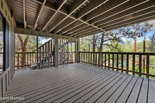 2008 Forest Hills Rd, Prescott, AZ 86303 - deck with stairway