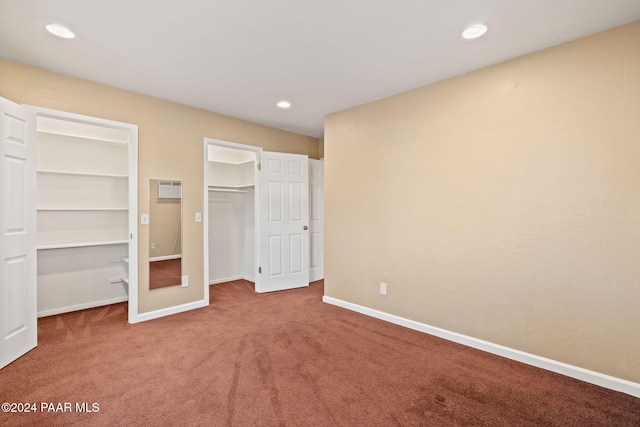 unfurnished bedroom featuring carpet