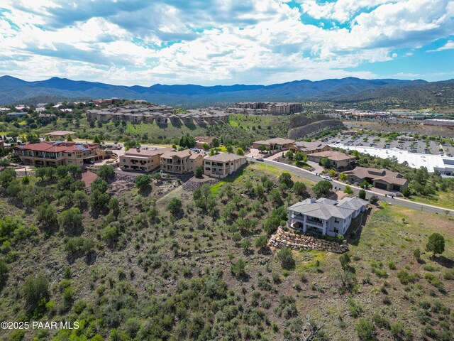 3250 Bar Circle A Rd, Prescott, AZ 86301 - aerial view of residential area featuring a mountain backdrop
