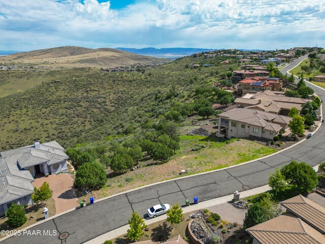 3250 Bar Circle A Rd, Prescott, AZ 86301 - aerial view of residential area featuring a mountain backdrop