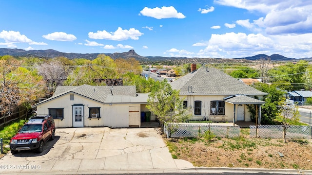 234 N Arizona Ave, Prescott, AZ 86301 - view of front of house featuring a mountain view and a shingled roof
