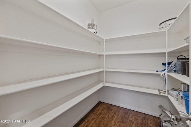 view of pantry