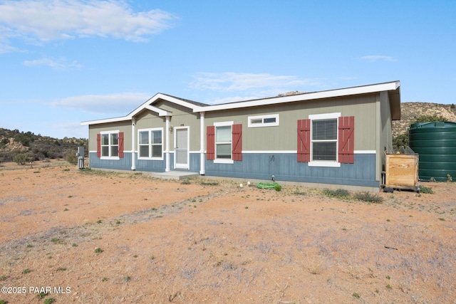 view of manufactured / mobile home