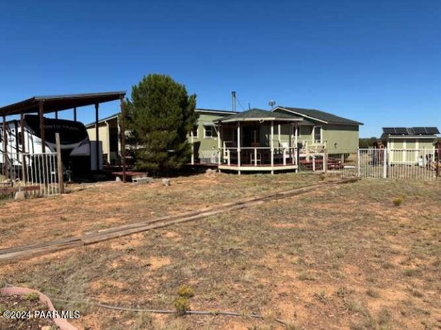 view of back of house