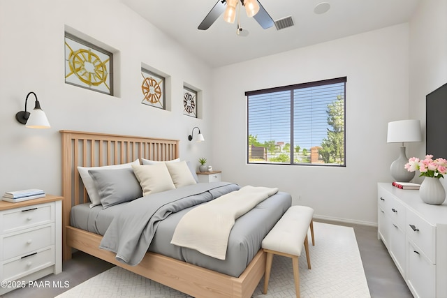 6723 E Arden Ct Unit 5, Prescott Valley, AZ 86314 - bedroom featuring a ceiling fan