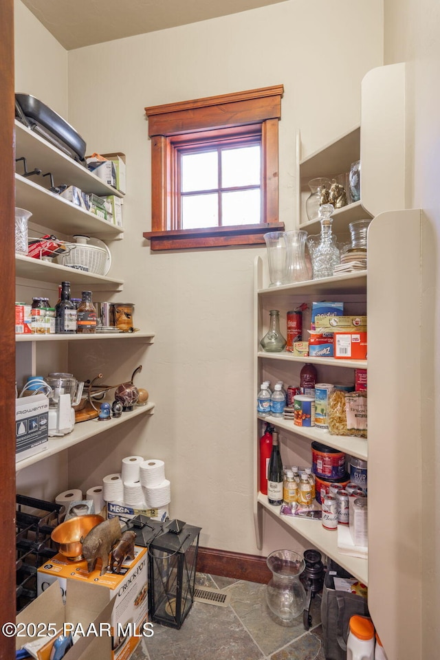 view of pantry