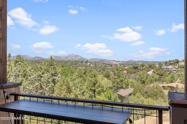 965 Northwood Loop, Prescott, AZ 86303 - mountain view featuring a heavily wooded area