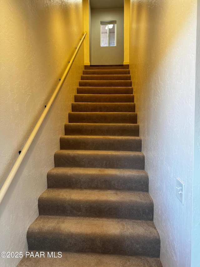 view of stairs