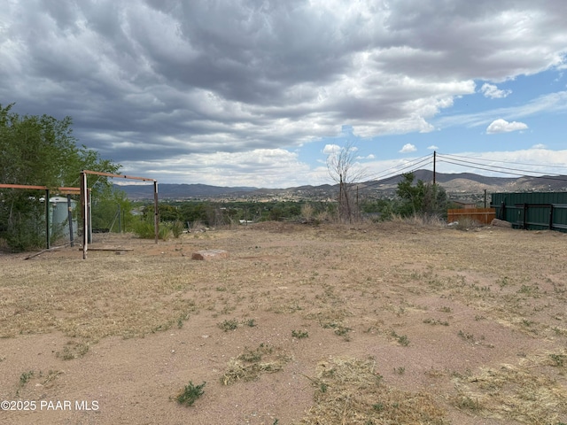 12972 E Main St, Dewey-Humboldt, AZ 86329 - view of yard featuring a mountain view