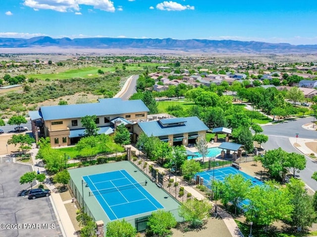 7334 E Goodnight Ln, Prescott Valley, AZ 86314 - bird's eye view of a mountainous background