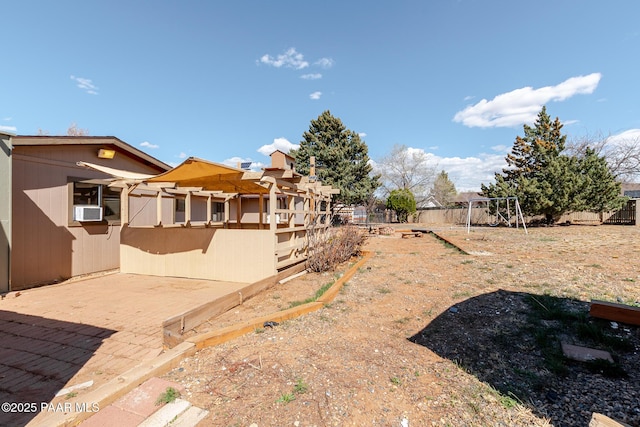 6333 E Lord Cir, Prescott Valley, AZ 86314 - view of yard with cooling unit and a fenced backyard