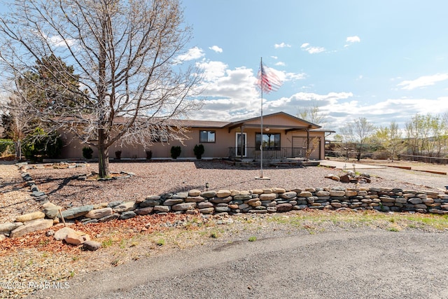 6333 E Lord Cir, Prescott Valley, AZ 86314 - view of front of home with covered porch
